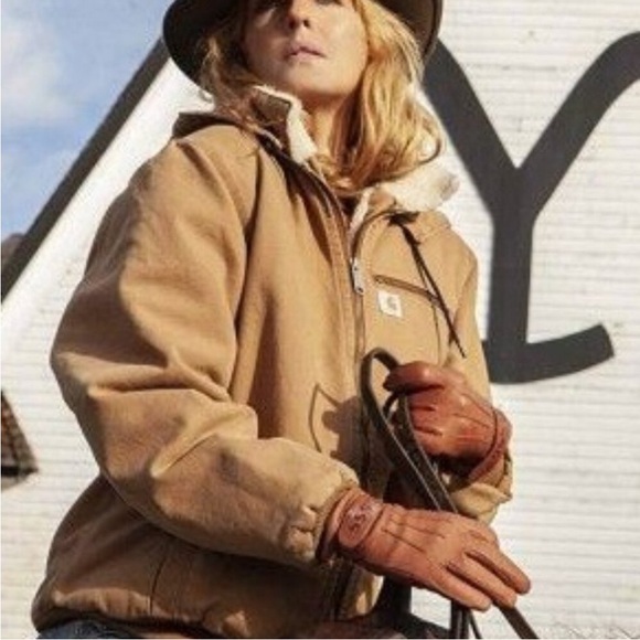 Carhartt Weathered Duck Wildwood Tan Canvas Women’s Jacket size XL - Picture 15 of 15